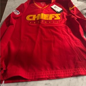NFL Chiefs long sleeve windshirt